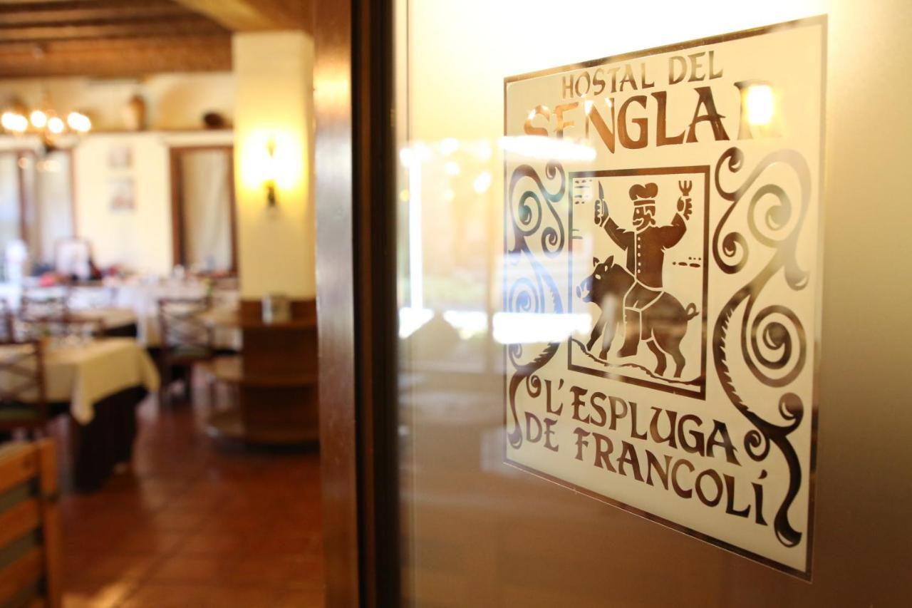 Hostal Del Senglar إسبلوغا ذي فرانكولي المظهر الخارجي الصورة